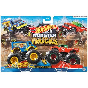 Hot Wheels Monster Trucks 2pack 1:64 (S) Mattel