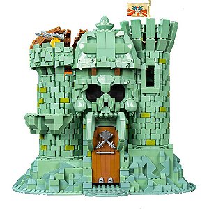 Mega Bloks Mega Construx Motu Castle Gray Mattel