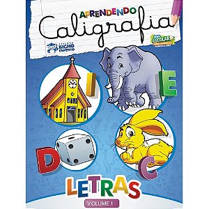 Livro Pedagógico Caligrafia Aprendendo Caligrafia 4 Titulo Bicho Esperto