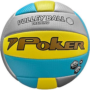 Bola De Vôlei Training Neon Ii Pvc (S) Poker