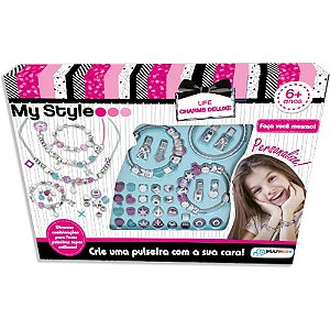 Brinquedo Para Menina My Style Life Charms Deluxe Multikids