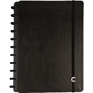 Caderno Inteligente Grande Black 80Fls. Caderno Inteligente