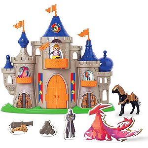 Cenário Temático (Playset) Castelo Medieval Samba Toys