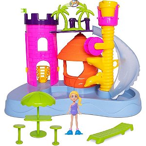 Cenário Temático (Playset) Parque Aquático Da Judy Samba Toys