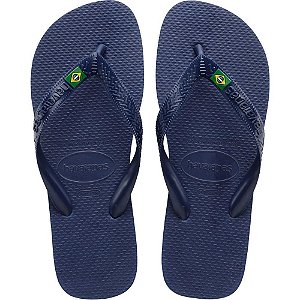 Chinelo Havaianas Unissex Brasil Light 41/2 Marinho Havaianas