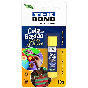 Cola Em Bastão Tek 10G Blister Tekbond