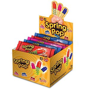 Doce Spring Pop 4 Sabores Bazooka Candy