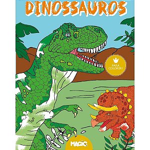 Livro Infantil Colorir Contos Clássicos De Dinossauro Ciranda
