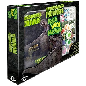 Livro Infantil Colorir Dinossauros Faca Você Mesmo Dcl