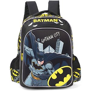 Mochila Infantil Batman Gd Pt Luxcel