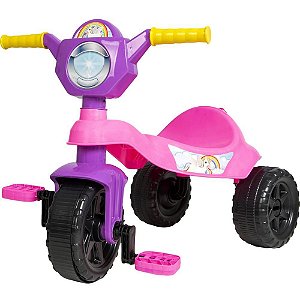 Triciclo Kemotoca Unicornio Kendy Brinquedos
