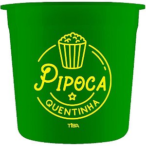 Utensilio Domestico Pipoqueira Verde 2,5L Tiba