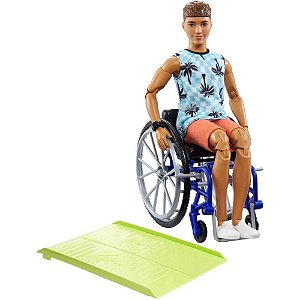 Barbie Fashion Ken Cadeira De Rodas Mattel