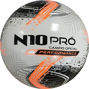 Bola De Futebol De Campo N10 Pro Performance  Bc-Pt-Lj Allpha Bolas
