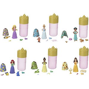 Boneca Disney Princesa Mini Color Reveal (S) Mattel