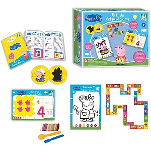 Brinquedo Educativo Peppa Pig Kit De Atividades Nig Brinquedos
