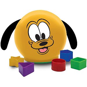 Brinquedo Educativo Pluto Encaixe Formas Elka