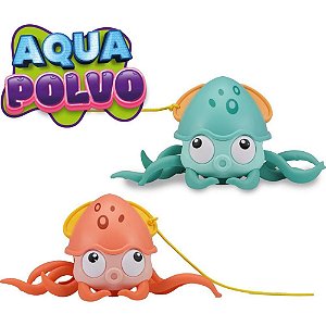 Brinquedo Para Bebe Aqua Polvo (S) Polibrinq