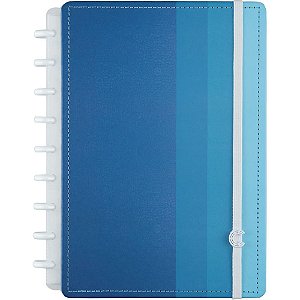 Caderno Inteligente Medio Blue By Miguel Luz 80Fls Caderno Inteligente