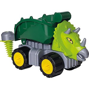 Caminhao Triceratops Dino Cacamba Samba Toys