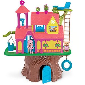 Casinha De Boneca Casa Na Floresta C/Acessorios Homeplay