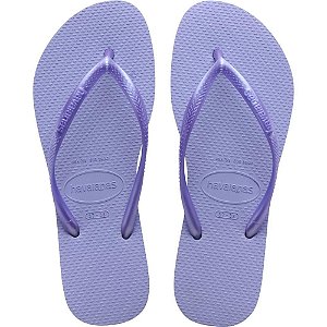 Chinelo Havaianas Feminino Slim 35/6 Brisa Lilas Havaianas