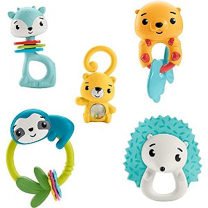 Fisher-Price Newborn Toys Chocalhos Dos Sensimals (S) Mattel