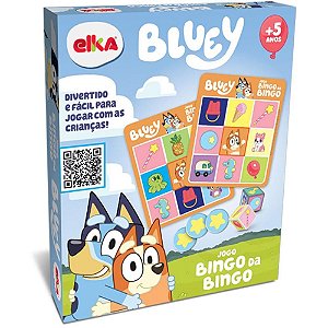 Jogo De Bingo Bluey Bingo Da Bingo Elka