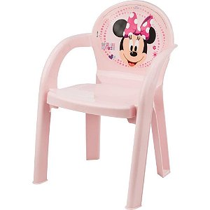 Mesinha/Cadeira Poltrona Mesa Minnie Plasutil