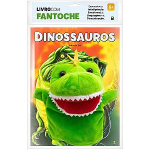 Livro Brinquedo Ilustrado Fantoche Dinossauros Todolivro