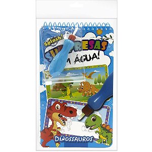 Livro Aquabook Dinossauro 25X14,2Cm 6Pag Todolivro