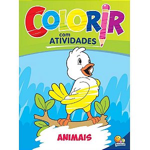 Livro Infantil Colorir Com Atividades 5 Títulos Todolivro