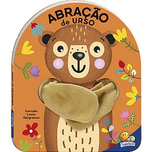 Livro Brinquedo Ilustrado Dedoche Abracao De Urso 8Pag Todolivro
