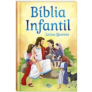 Livro Infantil Ilustrado Biblia Infantil Letras Gr 120P Todolivro