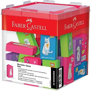 Borracha Colorida Pets (S) Faber-Castell