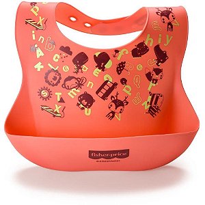 Babador Fisher-Price Silicone Yummy Rs Multikids