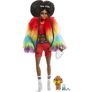 Barbie extra Boneca com acessÓrios+pet (s) Unidade Grn27 Mattel