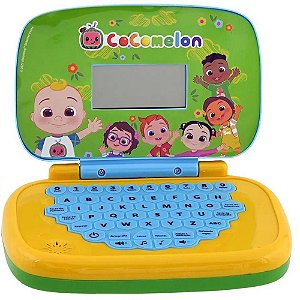 Laptop infantil Cocomelon c/tela incorporada Unidade 3333 Candide