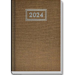 Agenda 2024 Scratch executiva cd ouro 168f Unidade 718224 Kit