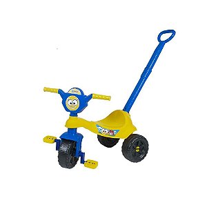 Triciclo Kemotoca peninha c/haste 25kg Unidade Bq0511m Kendy brinquedos