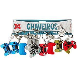 Chaveiro Game 4,5cm Bl.c/12 5676 Make+