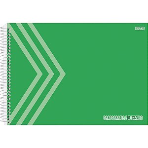 Caderno desenho univ capa dura Verde 60f Pct.c/05 10365 Sd inovacoes