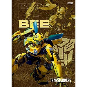 Caderno brochurao capa dura Transformers 48f Pct.c/10 10549 Sd inovacoes