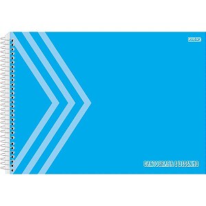 Caderno desenho univ capa dura Azul 60f Pct.c/05 10363 Sd inovacoes