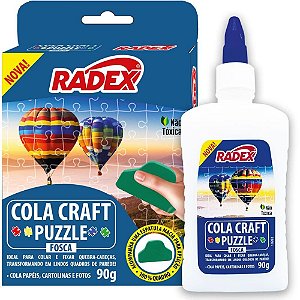 Quebra-cabeca acessorios Cola craft puzzle fosc esp.90g Unidade 10848 Radex
