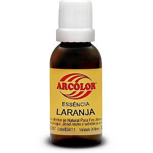 Essencia Laranja 30ml. Cx.c/12 Es30la Arcolor