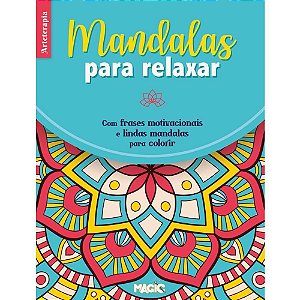 Livro de colorir Mandalas para relaxar Unidade 08420 Magic kids