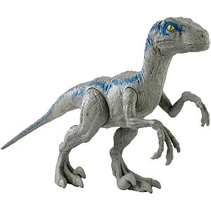 Boneco e personagem Jw velociraptor blue 30cm Unidade Hmf83 Mattel