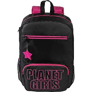 Mochila Planet girls g preto/pink Unidade 60795 Dermiwil