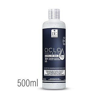 Álcool 70 Gel Antisséptico 70&deg; 500Ml Dc Beauty